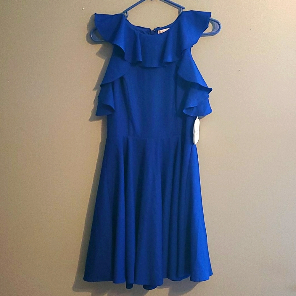 Blue formal dress